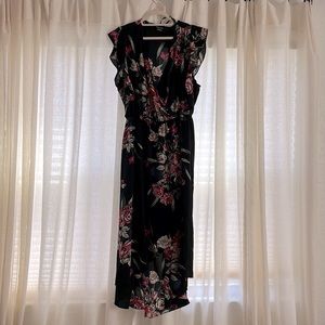 City chic wrap floral dress